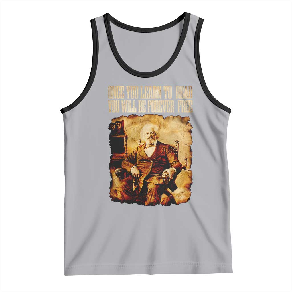 Frederick Douglass Quote Tank Top Once You Learn to Read - Wonder Print Shop