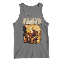 Frederick Douglass Quote Tank Top Once You Learn to Read - Wonder Print Shop