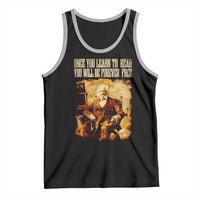 Frederick Douglass Quote Tank Top Once You Learn to Read - Wonder Print Shop