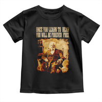 Frederick Douglass Quote Toddler T Shirt Once You Learn to Read - Wonder Print Shop