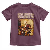 Frederick Douglass Quote Toddler T Shirt Once You Learn to Read - Wonder Print Shop
