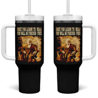 Frederick Douglass Quote Tumbler With Handle Once You Learn to Read - Wonder Print Shop