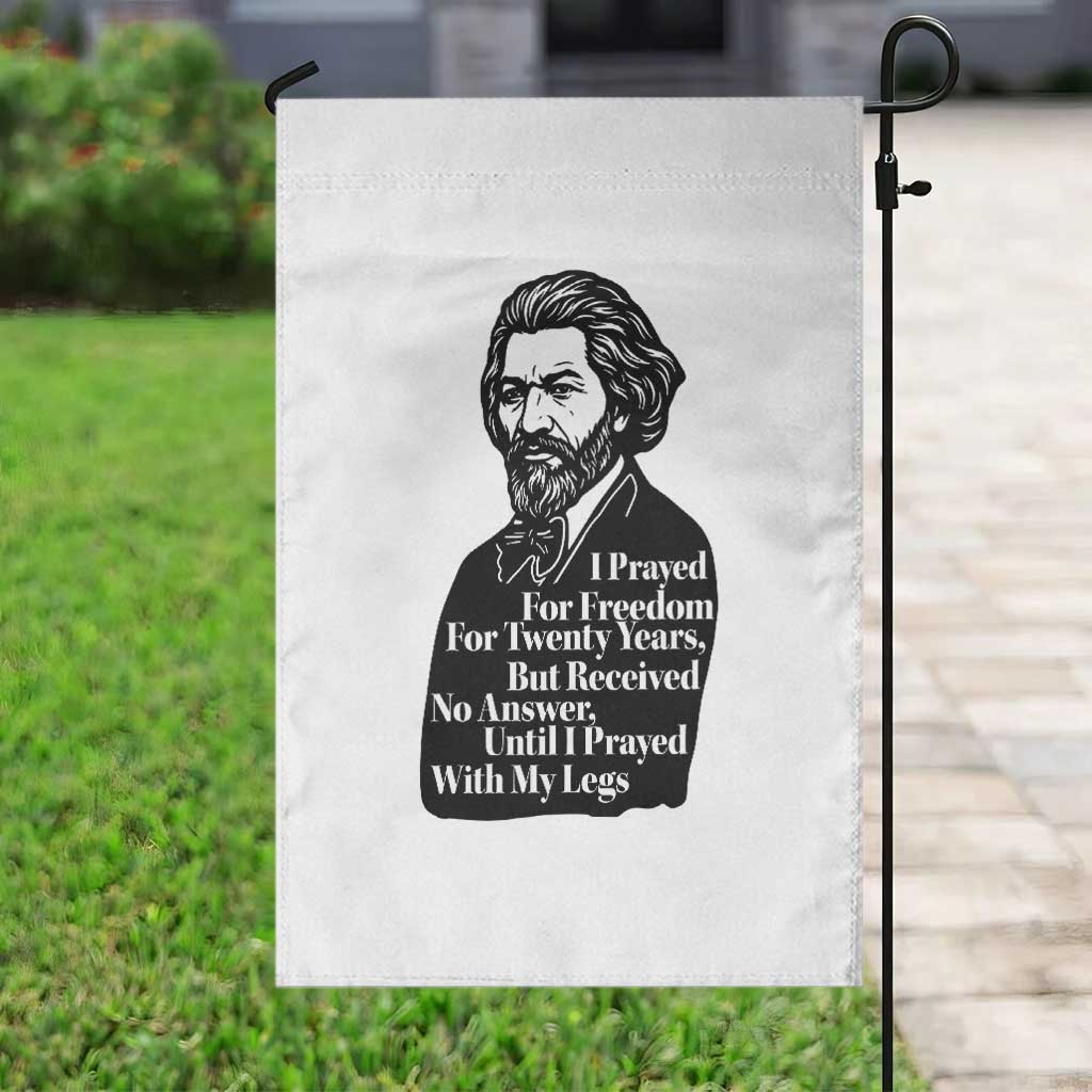 Frederick Douglass Inspirational Quote Garden Flag Black History Month - Wonder Print Shop