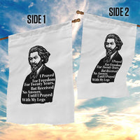 Frederick Douglass Inspirational Quote Garden Flag Black History Month - Wonder Print Shop