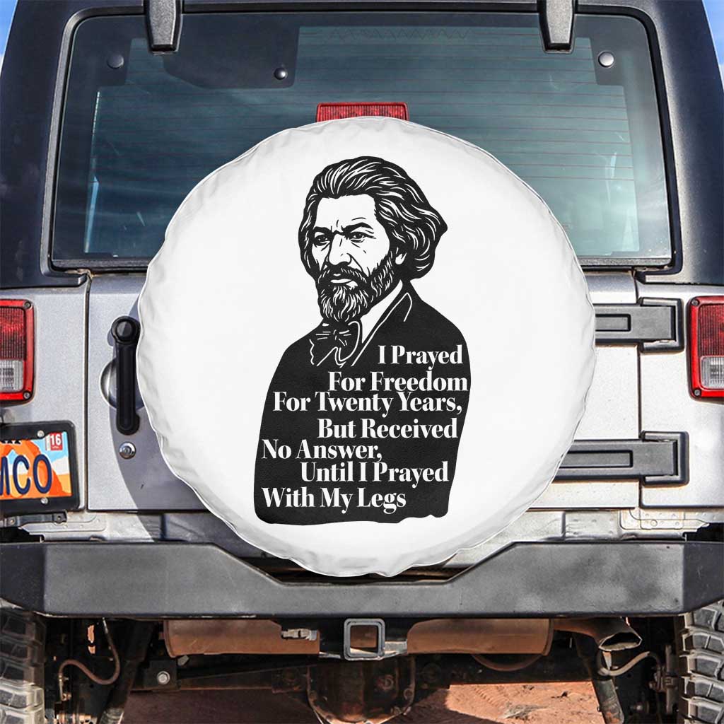 Frederick Douglass Inspirational Quote Spare Tire Cover Black History Month - Wonder Print Shop