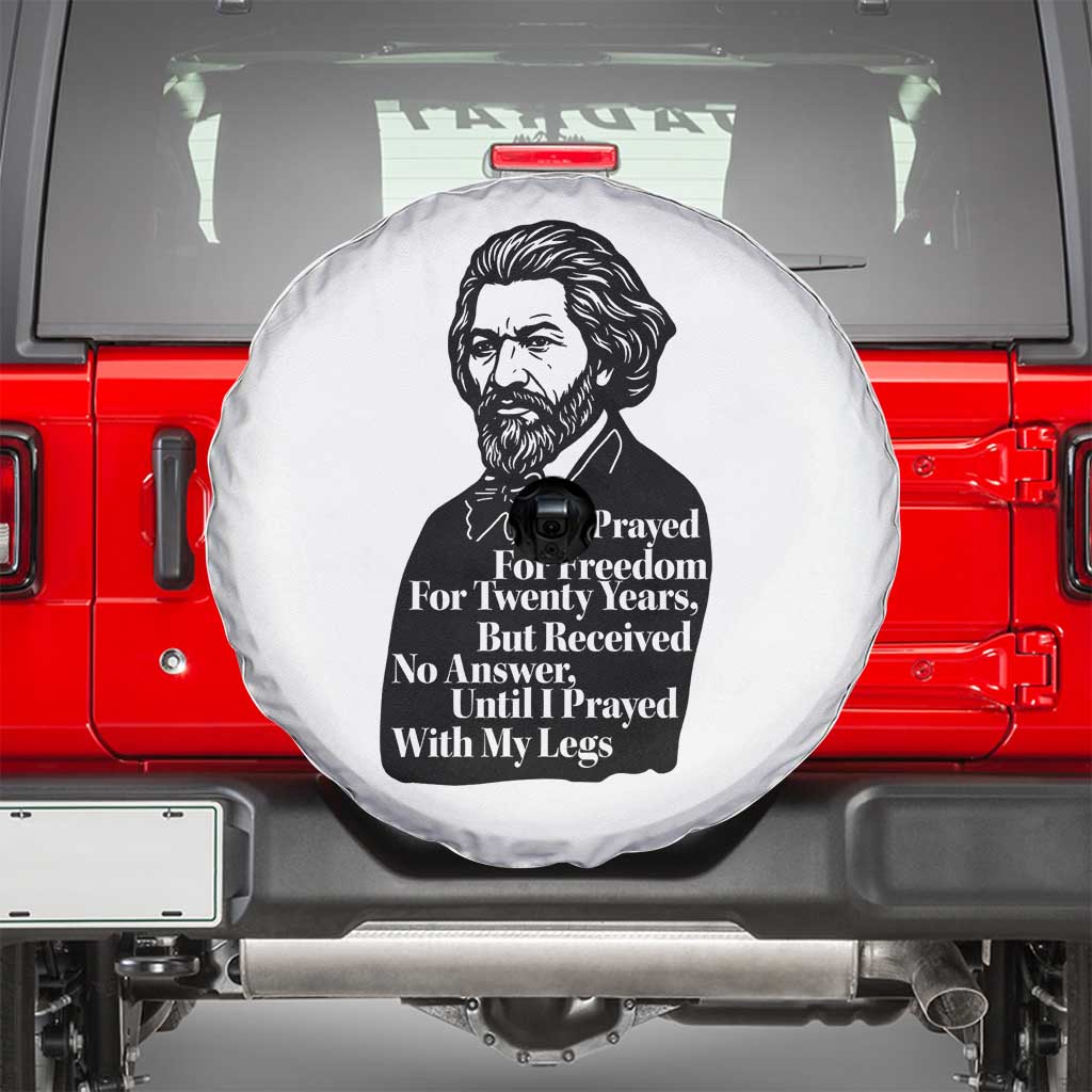 Frederick Douglass Inspirational Quote Spare Tire Cover Black History Month - Wonder Print Shop