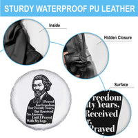 Frederick Douglass Inspirational Quote Spare Tire Cover Black History Month - Wonder Print Shop