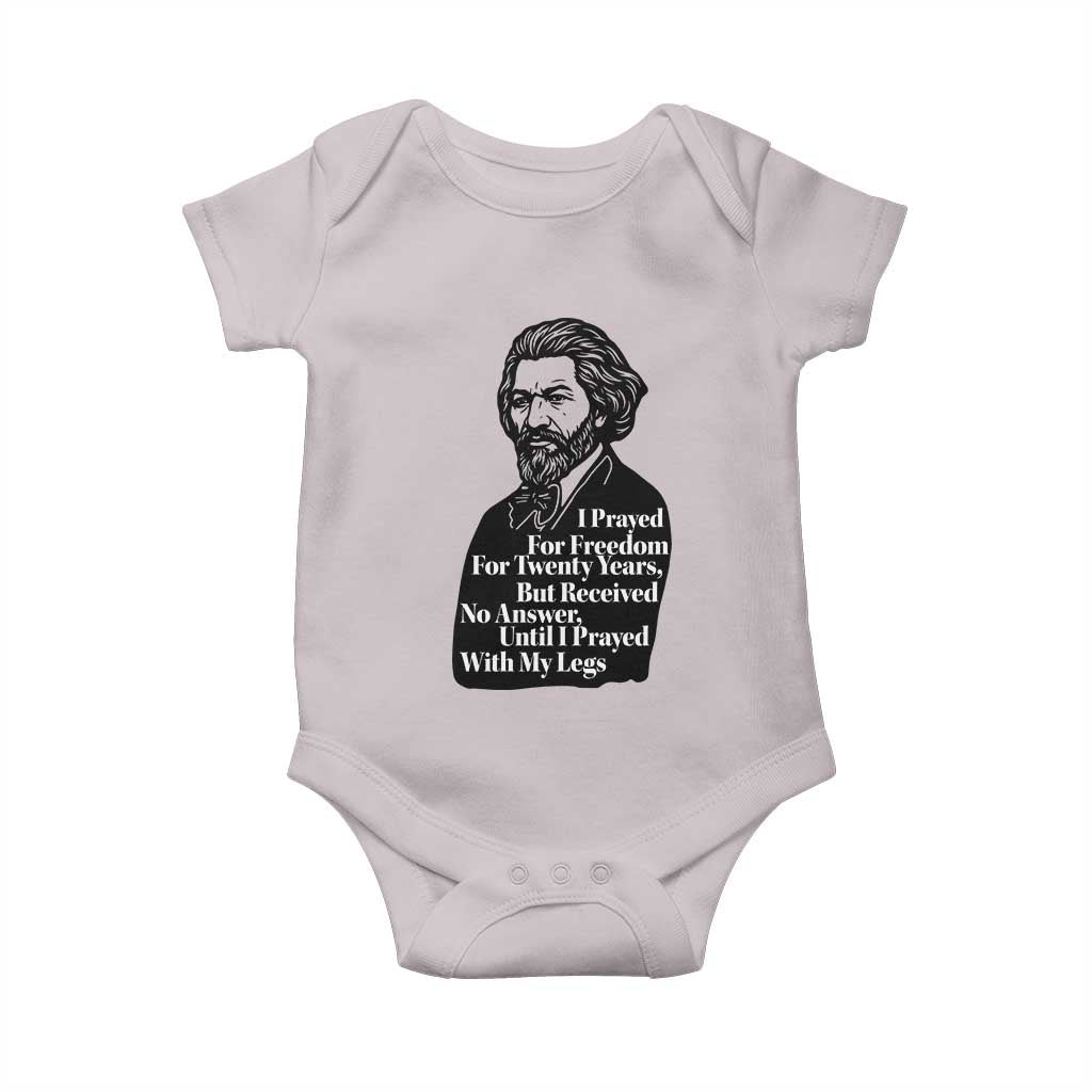 Frederick Douglass Inspirational Quote Baby Onesie Black History Month - Wonder Print Shop