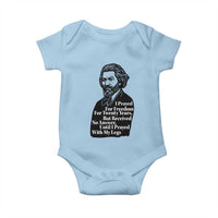 Frederick Douglass Inspirational Quote Baby Onesie Black History Month - Wonder Print Shop