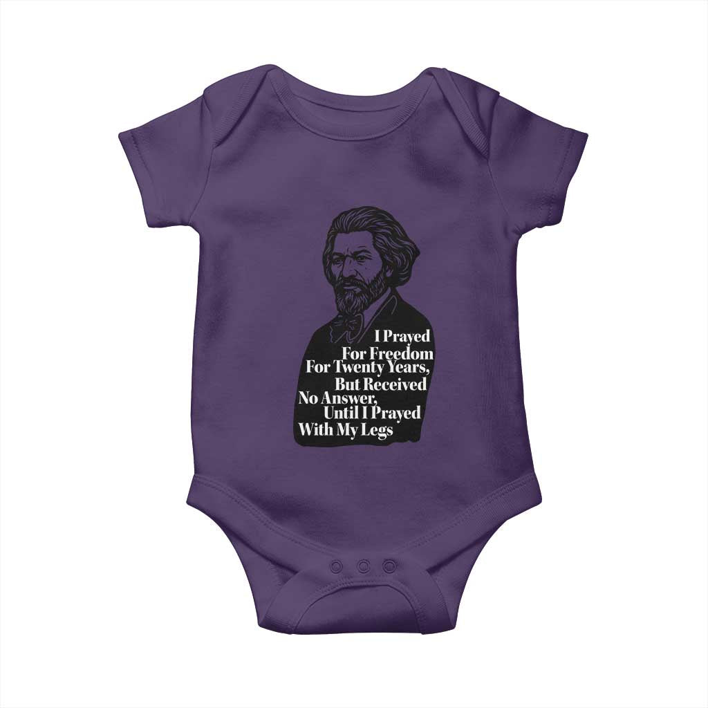 Frederick Douglass Inspirational Quote Baby Onesie Black History Month - Wonder Print Shop