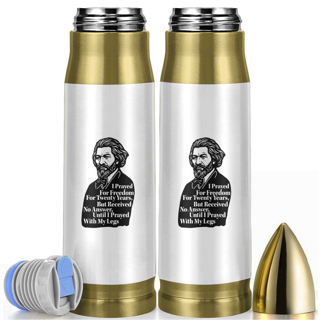 Frederick Douglass Inspirational Quote Bullet Tumbler Black History Month - Wonder Print Shop