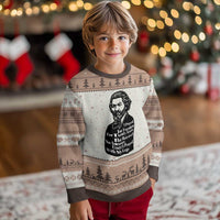 Frederick Douglass Inspirational Quote Ugly Christmas Sweater Black History Month - Wonder Print Shop