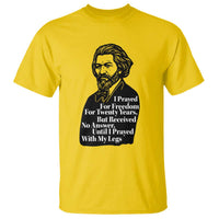 Frederick Douglass Inspirational Quote T Shirt Black History Month - Wonder Print Shop