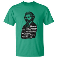 Frederick Douglass Inspirational Quote T Shirt Black History Month - Wonder Print Shop