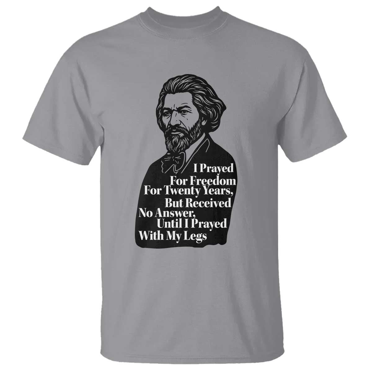 Frederick Douglass Inspirational Quote T Shirt Black History Month - Wonder Print Shop