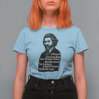 Frederick Douglass Inspirational Quote T Shirt For Women Black History Month - Wonder Print Shop