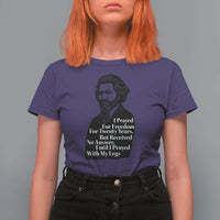 Frederick Douglass Inspirational Quote T Shirt For Women Black History Month - Wonder Print Shop