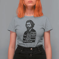 Frederick Douglass Inspirational Quote T Shirt For Women Black History Month - Wonder Print Shop