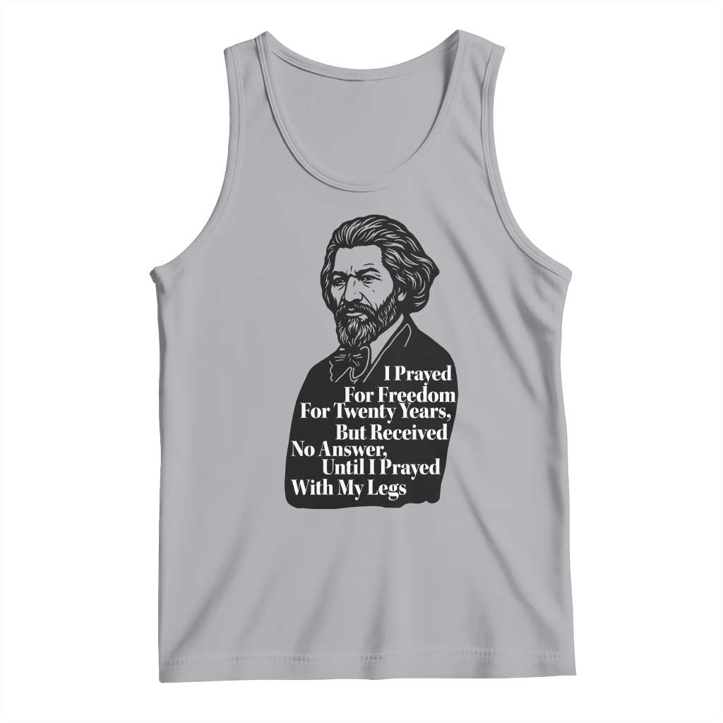 Frederick Douglass Inspirational Quote Tank Top Black History Month - Wonder Print Shop