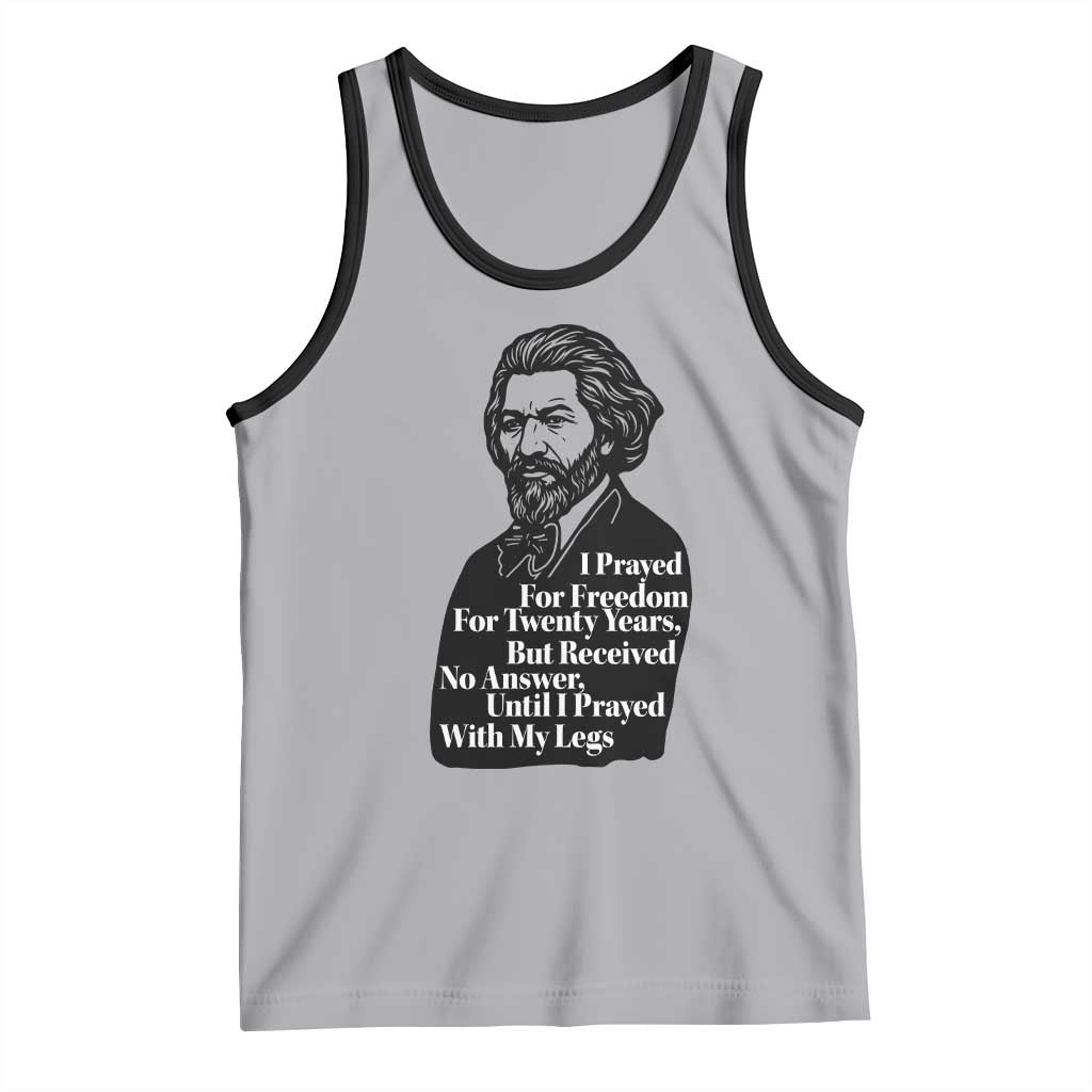 Frederick Douglass Inspirational Quote Tank Top Black History Month - Wonder Print Shop