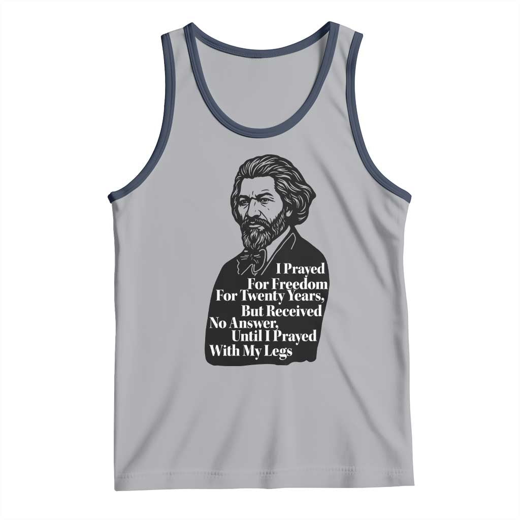Frederick Douglass Inspirational Quote Tank Top Black History Month - Wonder Print Shop