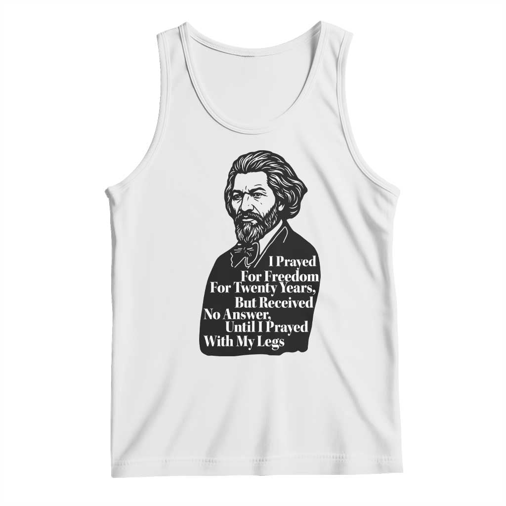Frederick Douglass Inspirational Quote Tank Top Black History Month - Wonder Print Shop