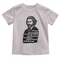 Frederick Douglass Inspirational Quote Toddler T Shirt Black History Month - Wonder Print Shop