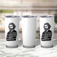 Frederick Douglass Inspirational Quote Tumbler Cup Black History Month - Wonder Print Shop