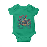 Howdy Go Lucky Baby Onesie Funny Cowboy St Patrick's Day
