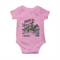 Howdy Go Lucky Baby Onesie Funny Cowboy St Patrick's Day