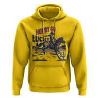 Howdy Go Lucky Hoodie Funny Cowboy St Patrick's Day