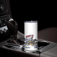 Howdy Go Lucky Skinny Tumbler Funny Cowboy St Patrick's Day