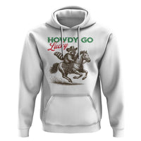 Howdy Go Lucky Hoodie Cowboy Raccoon St Patrick's Day