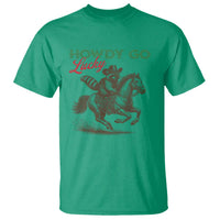 Howdy Go Lucky T Shirt Cowboy Raccoon St Patrick's Day