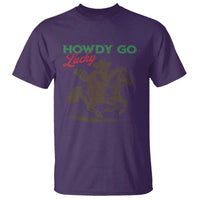 Howdy Go Lucky T Shirt Cowboy Raccoon St Patrick's Day