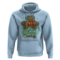 Lucky Cowboy Western Hoodie Funny St Patrick's Day
