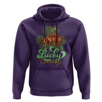 Lucky Cowboy Western Hoodie Funny St Patrick's Day
