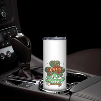 Lucky Cowboy Western Skinny Tumbler Funny St Patrick's Day