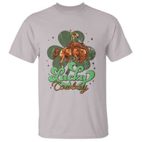 Lucky Cowboy Western T Shirt Funny St Patrick's Day