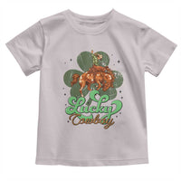 Lucky Cowboy Western Toddler T Shirt Funny St Patrick's Day
