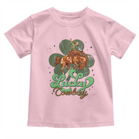 Lucky Cowboy Western Toddler T Shirt Funny St Patrick's Day