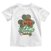 Lucky Cowboy Western Toddler T Shirt Funny St Patrick's Day