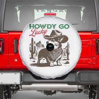Howdy Go Lucky Spare Tire Cover Funny Corgi St Patrick's Day