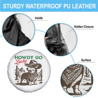 Howdy Go Lucky Spare Tire Cover Funny Corgi St Patrick's Day
