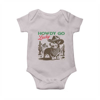 Howdy Go Lucky Baby Onesie Funny Corgi St Patrick's Day