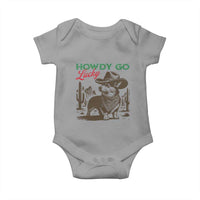 Howdy Go Lucky Baby Onesie Funny Corgi St Patrick's Day