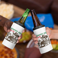 Howdy Go Lucky 4 in 1 Can Cooler Tumbler Funny Corgi St Patrick's Day