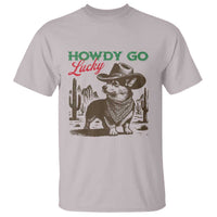 Howdy Go Lucky T Shirt Funny Corgi St Patrick's Day