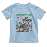 Howdy Go Lucky Toddler T Shirt Funny Corgi St Patrick's Day