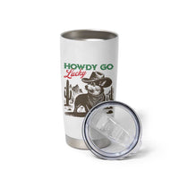 Howdy Go Lucky Tumbler Cup Funny Corgi St Patrick's Day